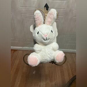 Brand New Giftable Bunny Ball Body Very Solf Dog Toy Clinker & Squeaker  12”